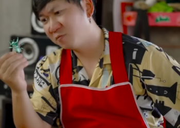 N1601217 ยร นจม กโต บแมลงว นต วโตในจาน part 2