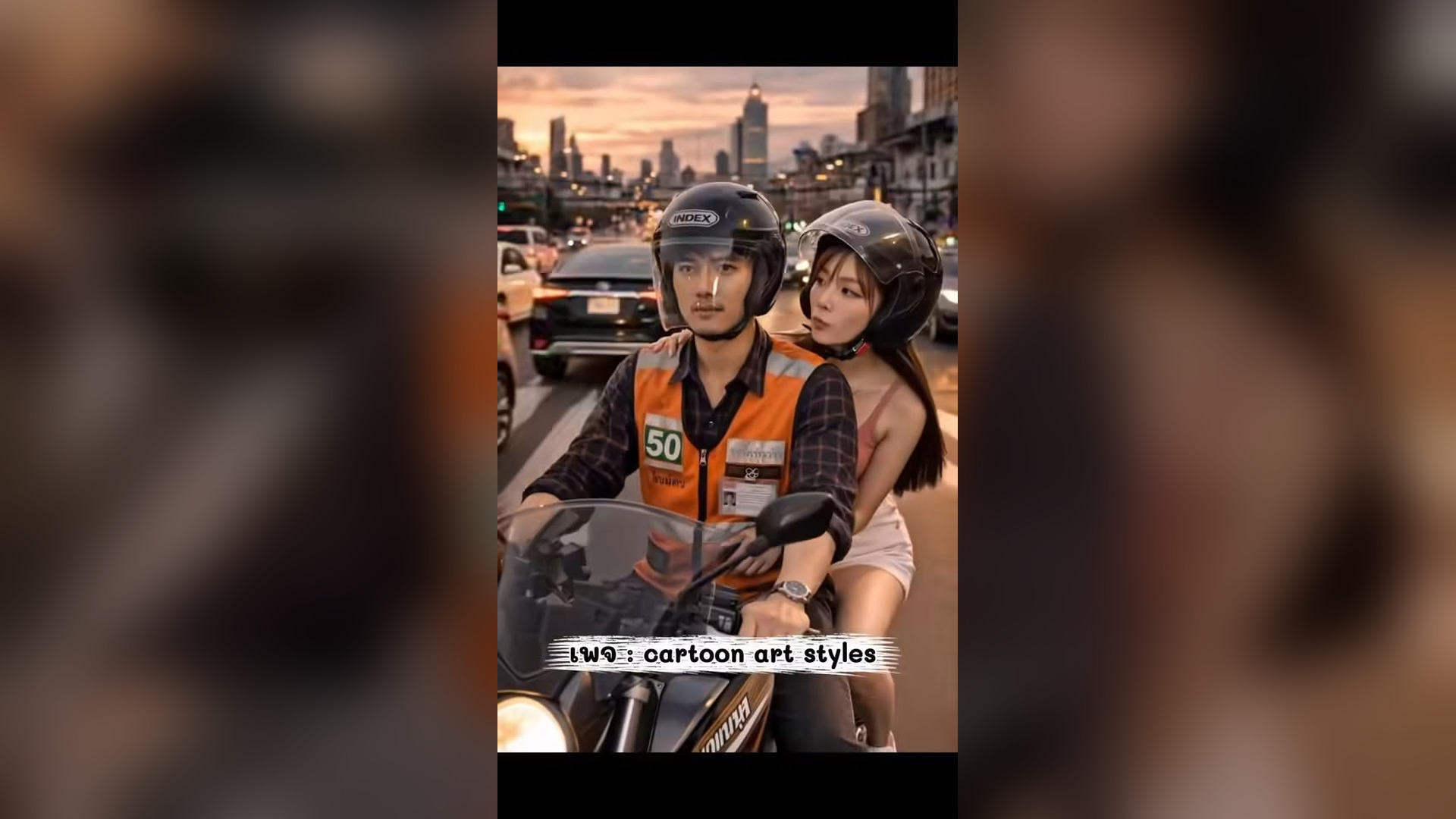 N0606034 ความร ก ท ก นไม ได Ep.1 #หน งส น #หน งตลก #Tv #Movies Cartoon Art part 2