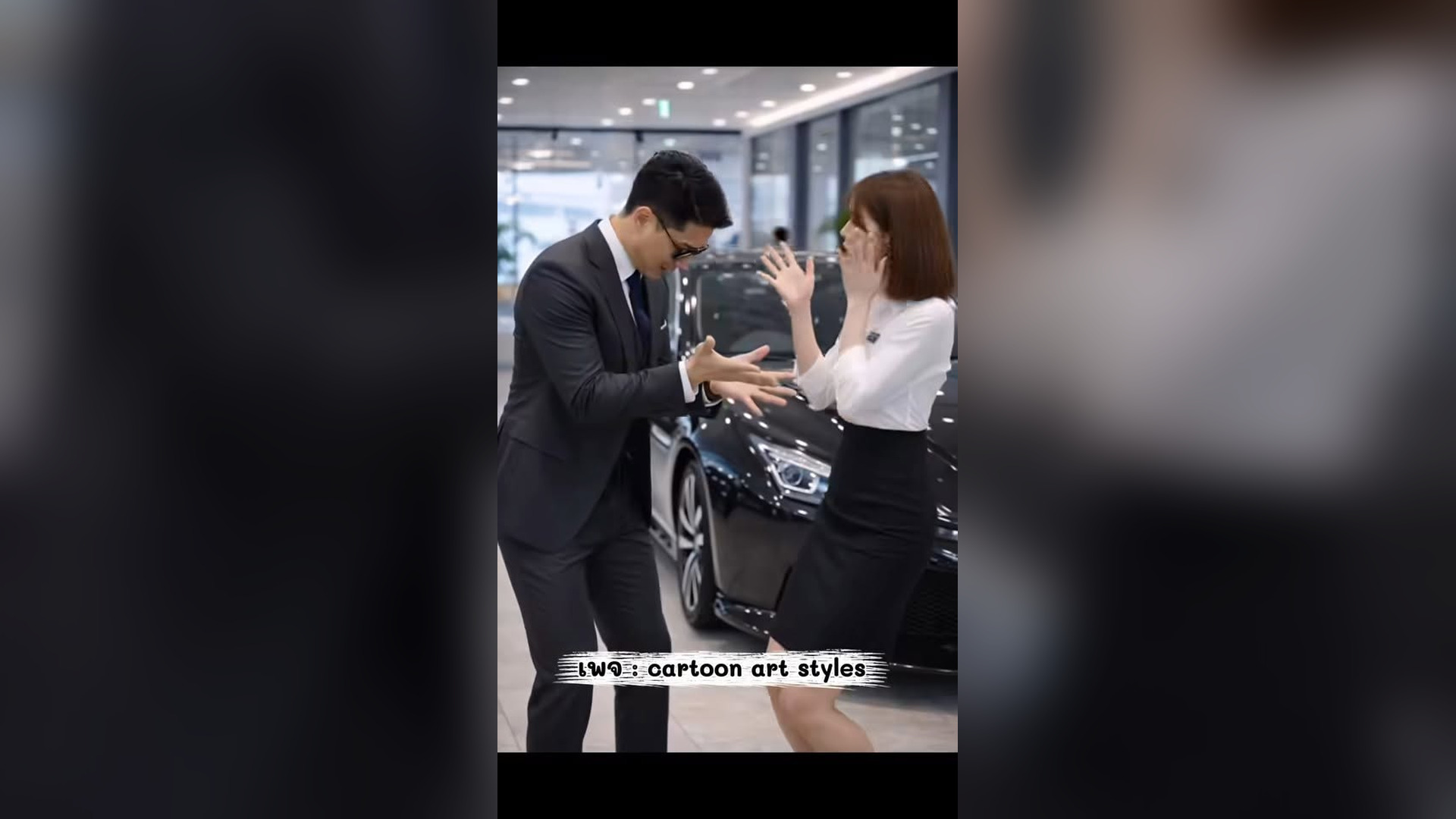 N0606041 เซลล ขายรถ ก บ ผ ชายเส อขาด part 2